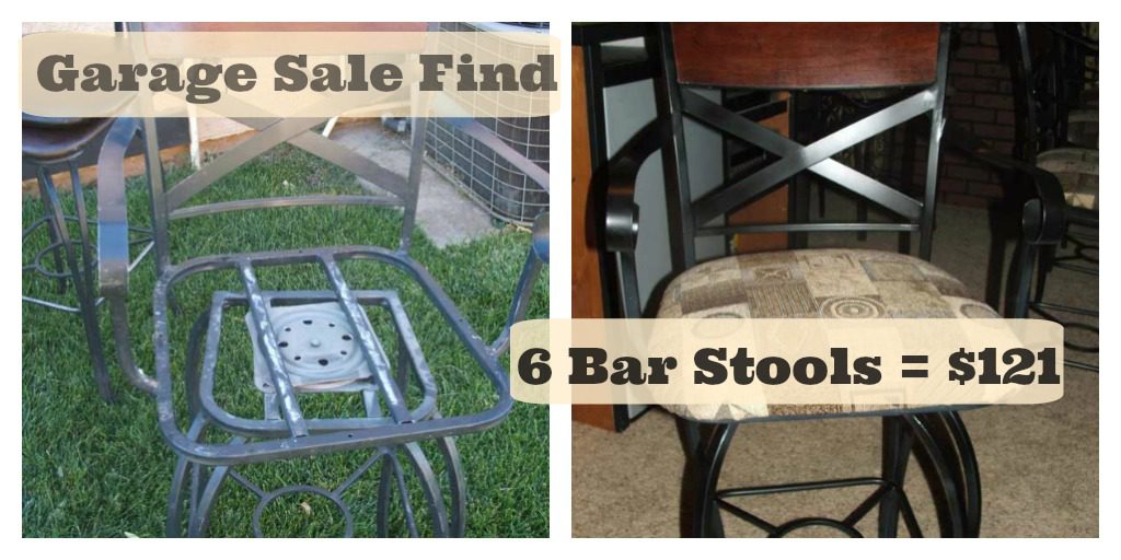 bar stool makeover