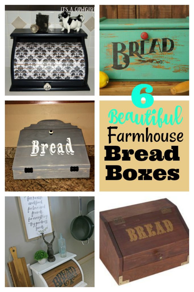 6 farmhouse bread boxes