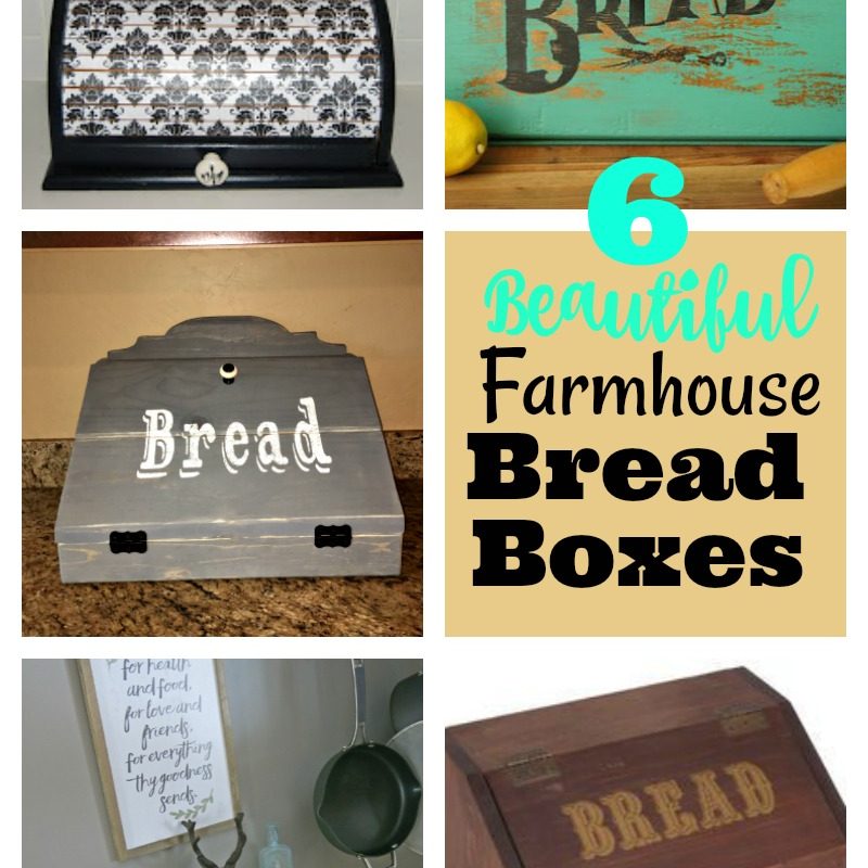 6 farmhouse bread boxes