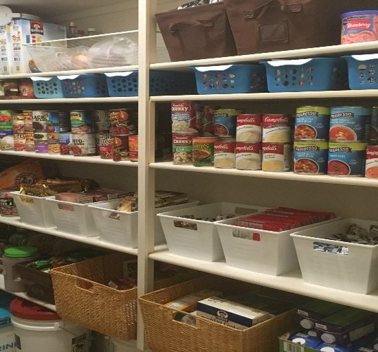pantry organization