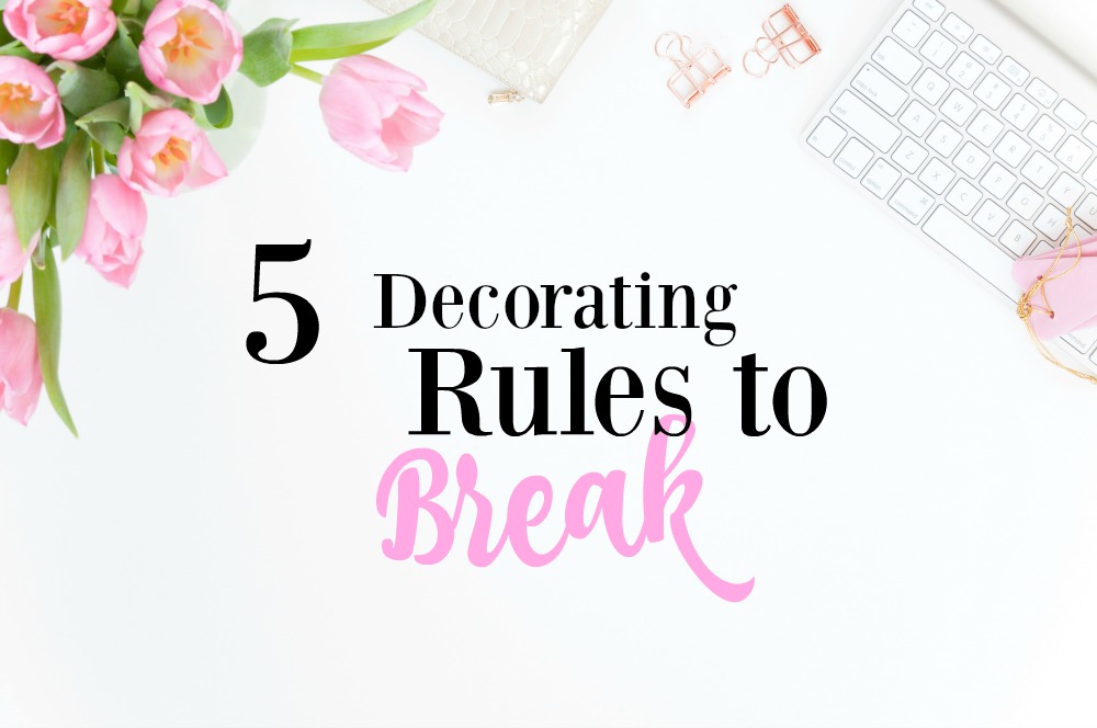It's time to break these design rules!