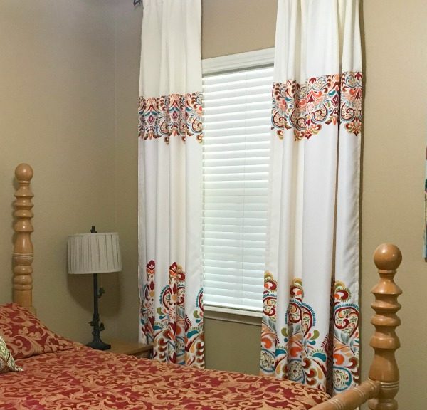 Ultimate DIY Guide to Lengthening your Curtains with One Seam: Tutorial on how to lengthen curtains with a single seam | blowingawayoutwest.com -The easiest way to lengthen curtains, and to add different fabrics to curtains. #diycurtains #lengthencurtains #curtaintutorial #extralongcurtains #curtainsfortallceilings
