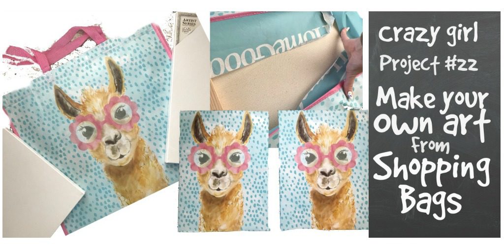 Make your Own Art Out of Shopping Bags!