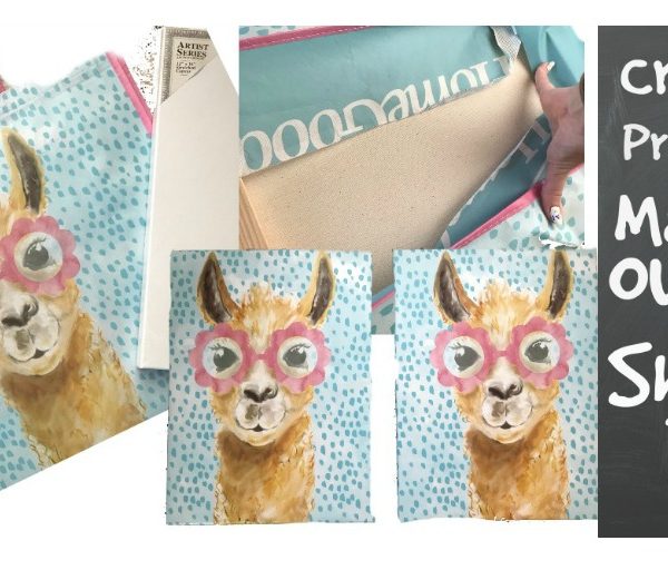 Make your Own Art Out of Shopping Bags!