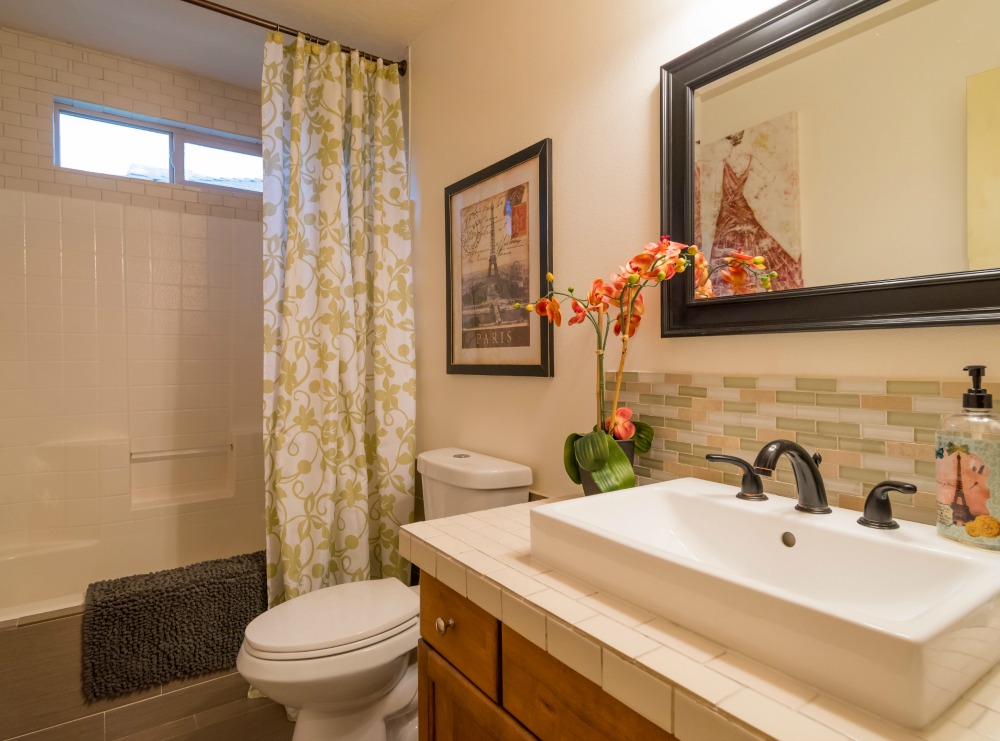 Ultimate DIY Guide to Turning Your Bathroom Into A Spa Retreat: How to create a Spa Bathroom for the DIYer | blowingawayoutwest.com -Inexpensive Ways To Turn your Bathroom into a Spa Retreat for the Do-It-Yourselfer #sparetreat #bathroommakeover #DIYer #masterbathroom #spabath