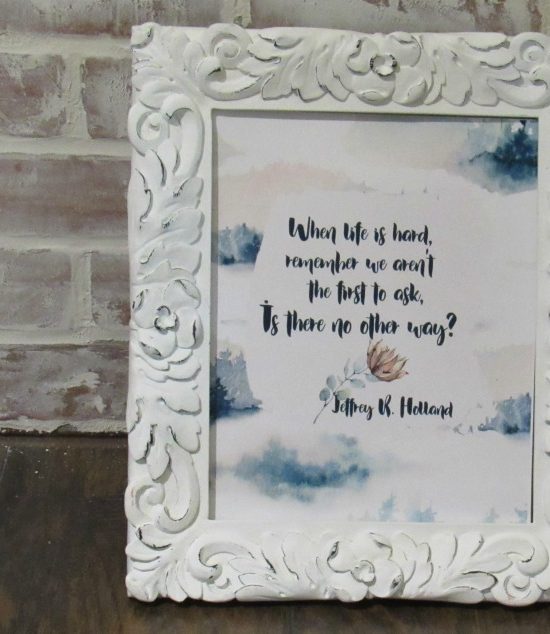 Free Easter Quotes: Jeffrey R Holland Printables | blowingawayoutwest.com - Easter Christian Cards and Printables. #easterprintable #freesprintable #freeeasterprintable #freeeastercards #gifttagstoprint #jeffreyrholland