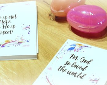 Free Easter Scripture Printables: Easter Scriptures Printable Art and Gift Cards | blowingawayoutwest.com - Easter Christian Cards and Printables. #easterprintable #freesprintable #freeeasterprintable #freeeastercards #gifttagstoprint #scriptureprintables