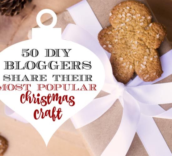 Bloggers Share 50 Most Popular Christmas Crafts | blowingawayoutwest.com - 50 DIY Bloggers Share the Most Popular Christmas Craft from Their Blog #christmascraft #christmaswreath #popularchristmas #mostpopularchristmascraft #diywreath #12daysofChristmas #deckthehome #deckthehomebloghop