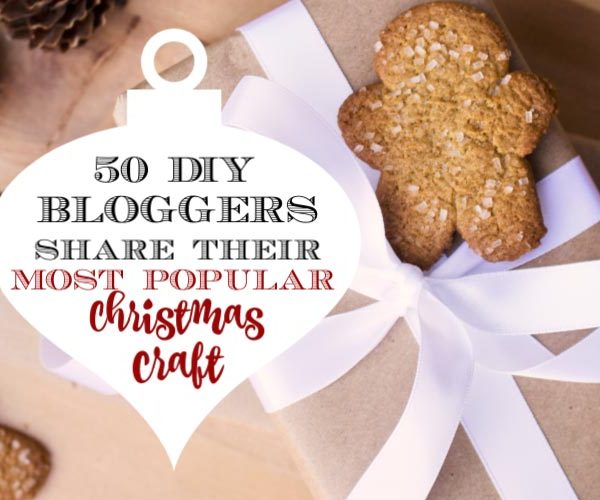 Bloggers Share 50 Most Popular Christmas Crafts | blowingawayoutwest.com - 50 DIY Bloggers Share the Most Popular Christmas Craft from Their Blog #christmascraft #christmaswreath #popularchristmas #mostpopularchristmascraft #diywreath #12daysofChristmas #deckthehome #deckthehomebloghop