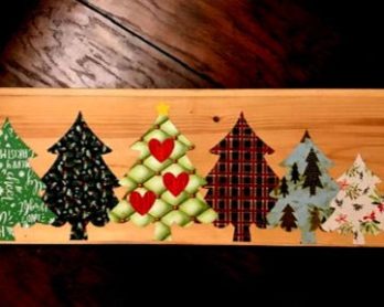 Christmas Tree Lane Christmas Sign Cricut Project | blowingawayoutwest.com - Christmas Trees Sign for Cricut #christmastreessign #christmastreesign #christmastreelane #christmascricut #christmassignproject #12daysofChristmas #deckthehome #deckthehomebloghop #christmassigns #christmassign