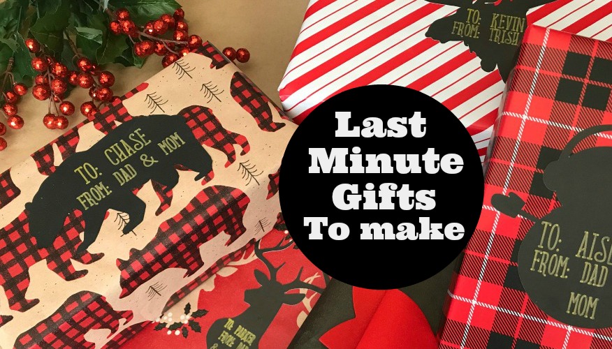 Last Minute Gift Ideas To Make | blowingawayoutwest.com - These easy handmade gifts are fast and festive! #giftsforher #giftsforhim #diygiftsforher #giftsforwomen #lastminutegift #diychristmasgifts #diychristmasgiftsforher #giftsforgirls #giftsformen #handmadegifts