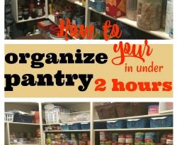 pantry organization