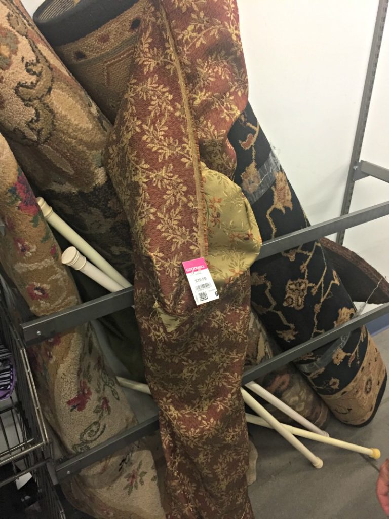 thrift store fabric