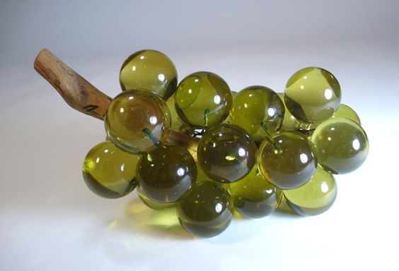 glass grapes