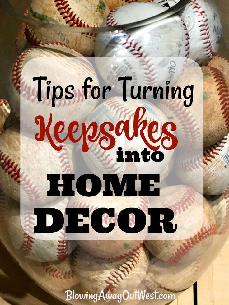 keepsakes into home decor