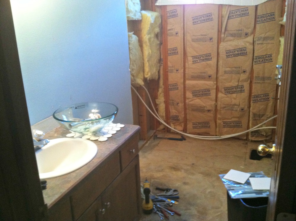 shower tub