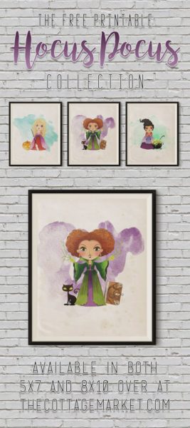 Free Hocus Pocus Printable at TheCottageMarket.com