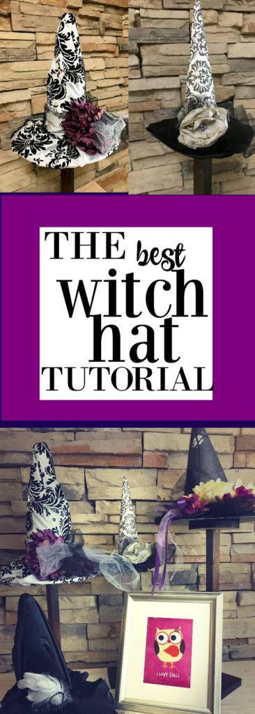 Witch hat Tutorial plus ideas on themes with printables!