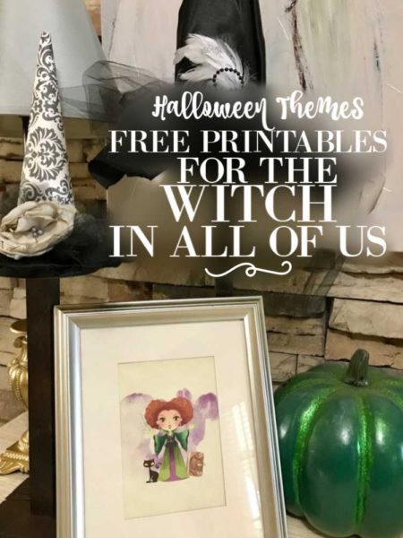Halloween Printables for the Witch in All Of Us