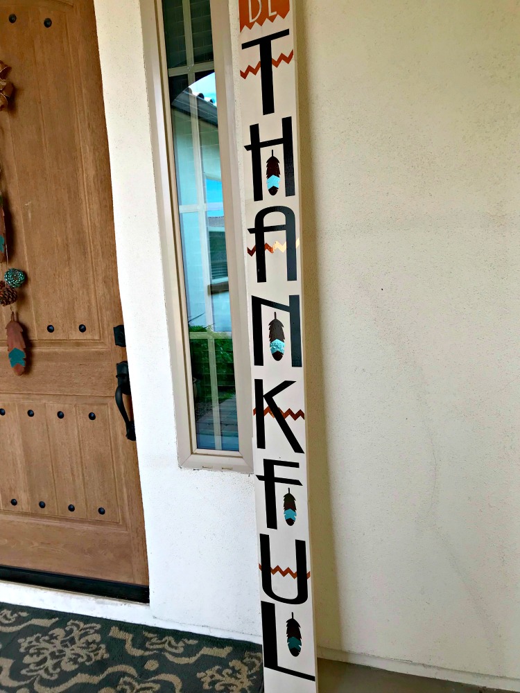 Be Thankful Door Sign Tutorial!