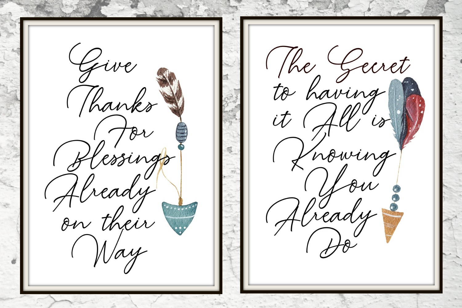 Free printables! Beautiful Native American Blessings.