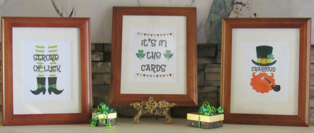 Free St Patrick's Day Printables and Gift Tags: Charming St Patrick's Day Printables | blowingawayoutwest.com - Lucky and Charmed Gift Tags and Printables. #stpatricksdayprintable #freesprintable #freestpatricksdayprintable #freeluckygifttags #gifttagstoprint