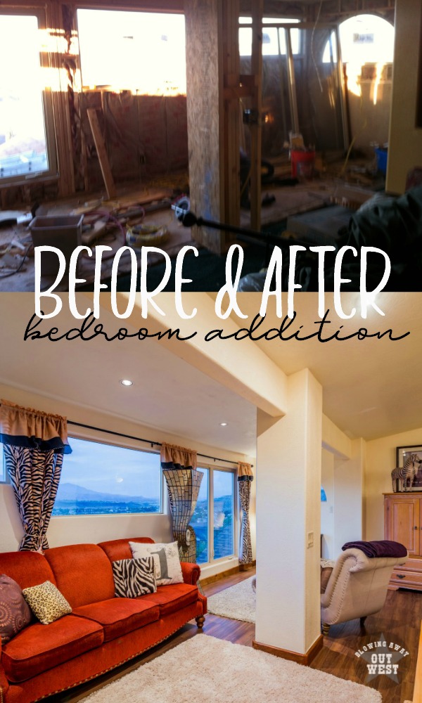 You won't believe this amazing bedroom makeover! | blowingawayoutwest.com -A look at sensibly tackling big projects for the Do-It-Yourselfer #beforeandafter #bedroomaddition #DIYer #bighomeimprovement #bighomeproject #howtoaddition 
