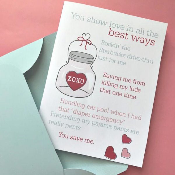 Cards for Friends Who Know Your Stuff and Love You Anyway: Valentine's Day or Birthday Printable Cards | blowingawayoutwest.com -4 Unique Printable Cards to Tell Your Friends How Much You Love Them. #printablecards #friendvalentine #valentinesdayprintable #cardsforfriends #birthdaycardstoprint #valentinecards