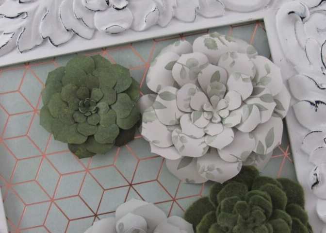 How to Make Paper Flower Succulents Using Your Cricut | blowingawayoutwest.com -Complete Beginner (Easy) Tutorial on How to Make Paper Flower Succulents with your Cricut Explore Air. #cricutprojectsbeginner #cricutprojectsfreebeginner #cricutprojectsbeginnerexploreair #cricutprojectsbeginnerpaperflowers#cricutprojectsunique #cricutprojectideas #increasedconfidence #increasedcreativity #papersucculents#diysucculents