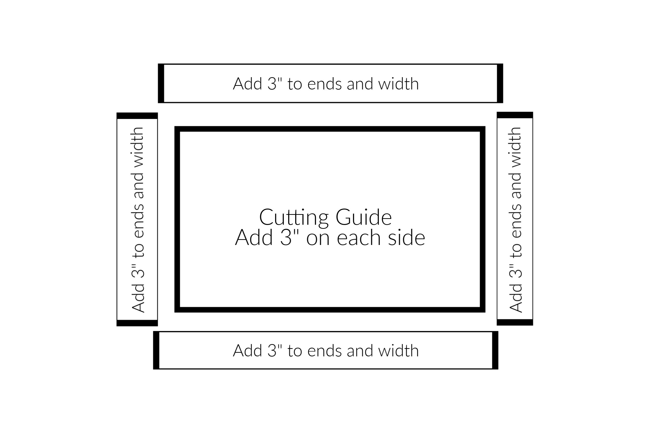 Cushion Sewing Cutting Plan